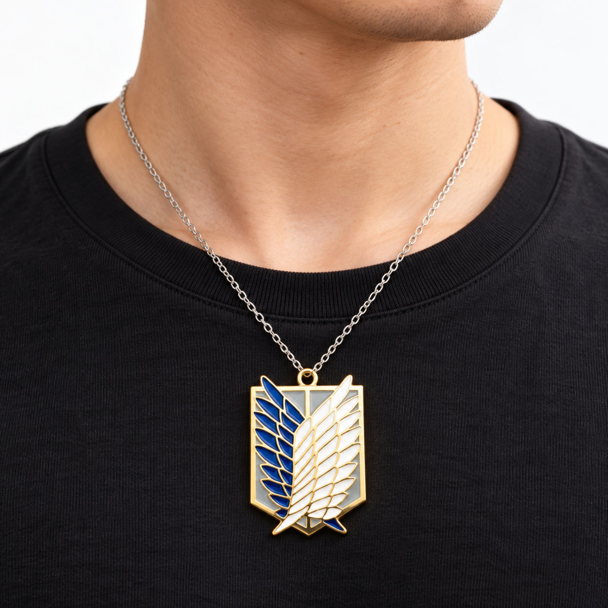 Set de accesorios y emblemas de anime