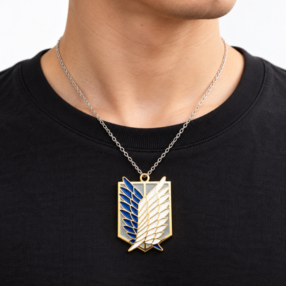 Set de accesorios y emblemas de anime